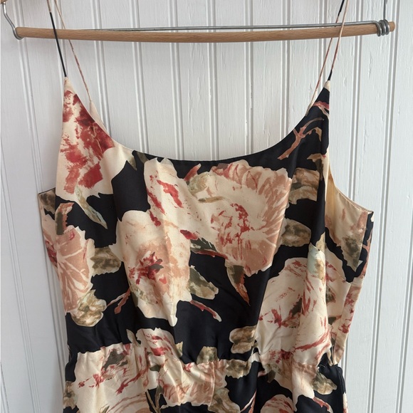J. Crew Floral Silk Dress Size 6 - Picture 2 of 5